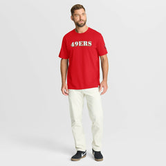 San Francisco 49ers Elevated Classic Legacy T-Shirt Scarlet | Fanatics