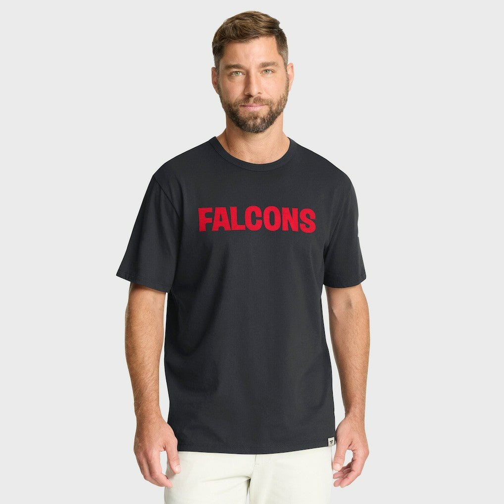 Atlanta Falcons Elevated Classic Legacy T-Shirt Black | Fanatics