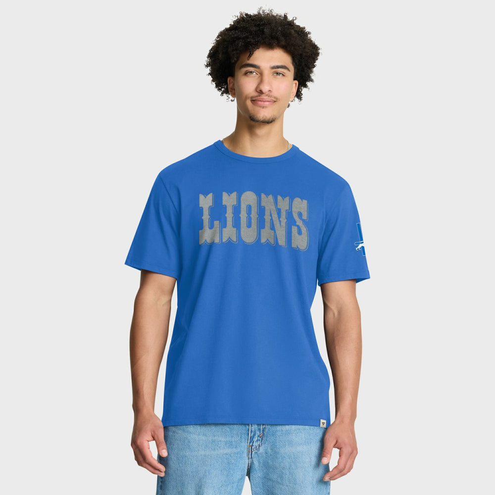 Detroit Lions Elevated Classic Legacy T-Shirt Blue | Fanatics