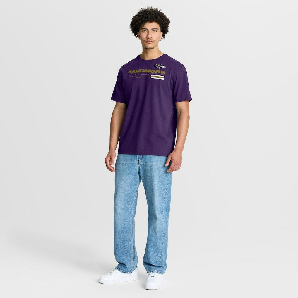 Baltimore Ravens Chop Block Legacy T-Shirt Purple | Fanatics