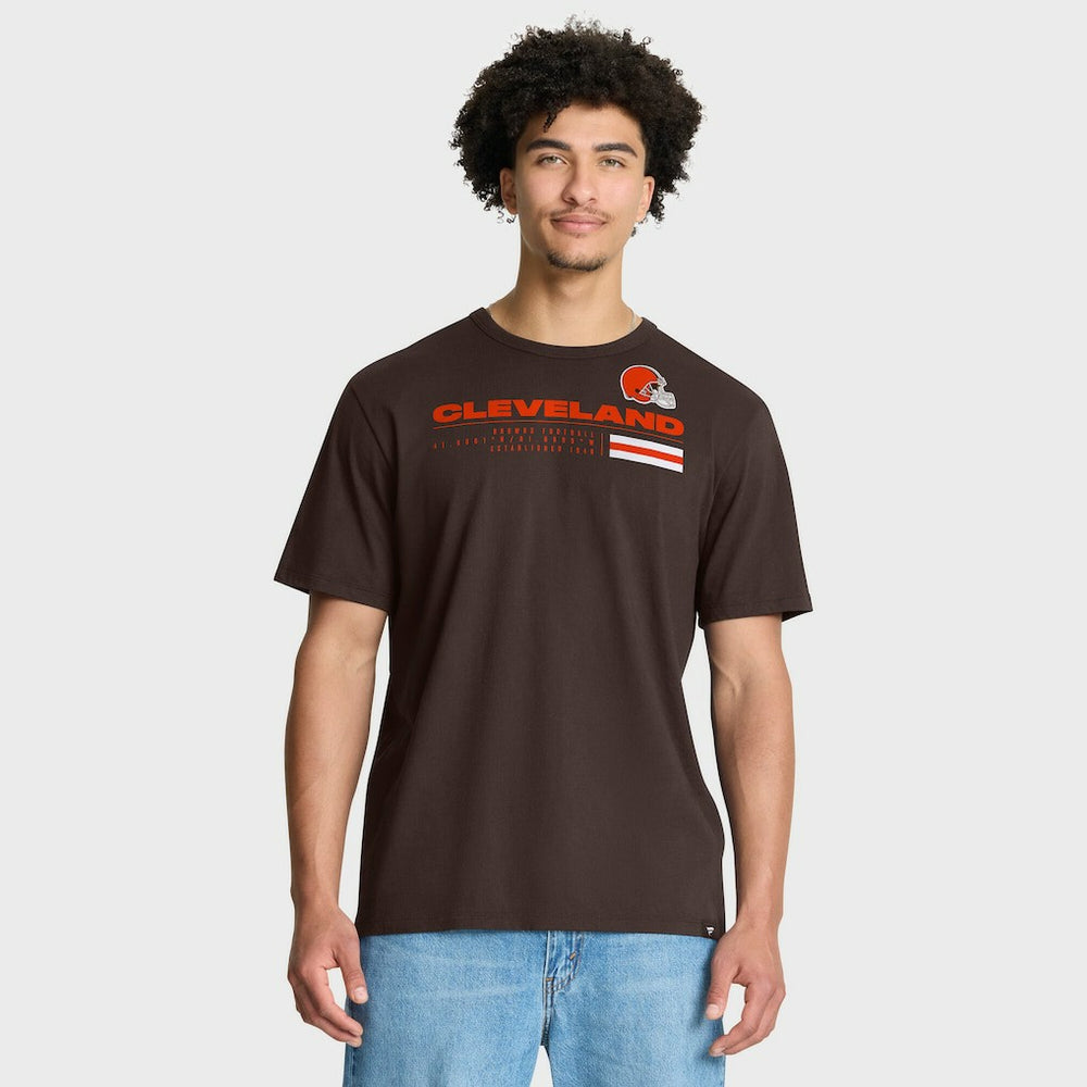 Cleveland Browns Chop Block Legacy T-Shirt Brown | Fanatics