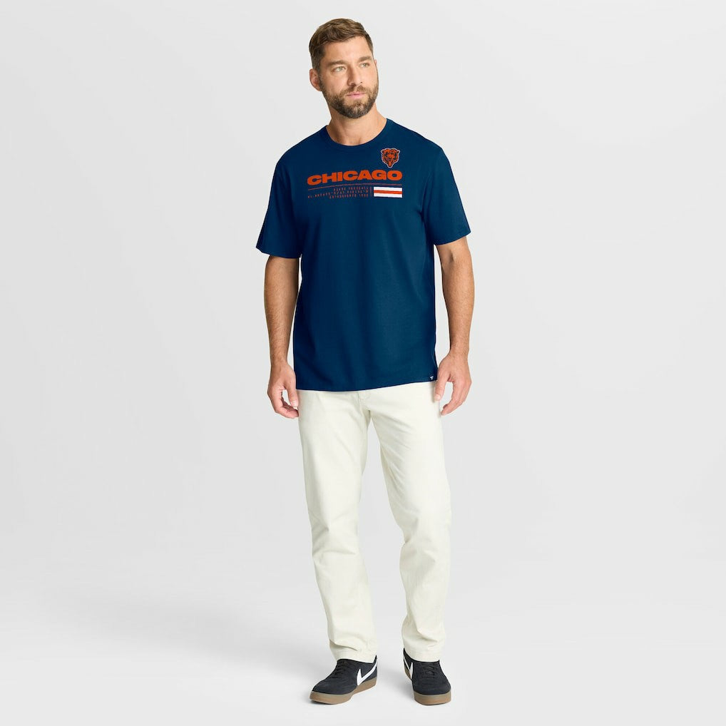 Chicago Bears Chop Block Legacy T-Shirt Navy | Fanatics