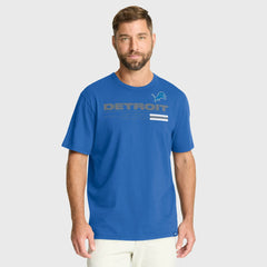 Detroit Lions Chop Block Legacy T-Shirt Blue | Fanatics