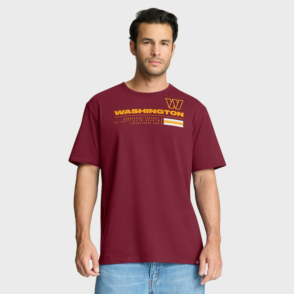 Washington Commanders Chop Block Legacy T-Shirt Burgundy | Fanatics