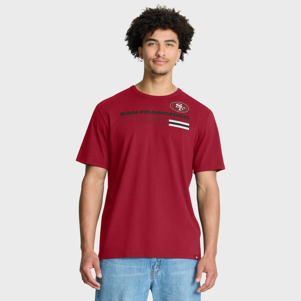 San Francisco 49ers Chop Block Legacy T-Shirt Scarlet | Fanatics