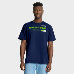 Seattle Seahawks Chop Block Legacy T-Shirt College Navy | Fanatics