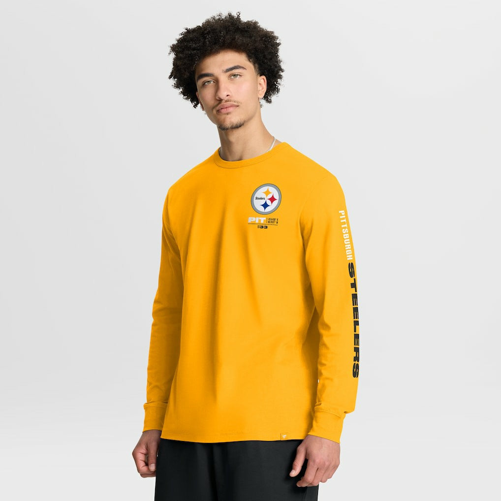 Pittsburgh Steelers Clock Management Legacy Long Sleeve T-Shirt Gold | Fanatics
