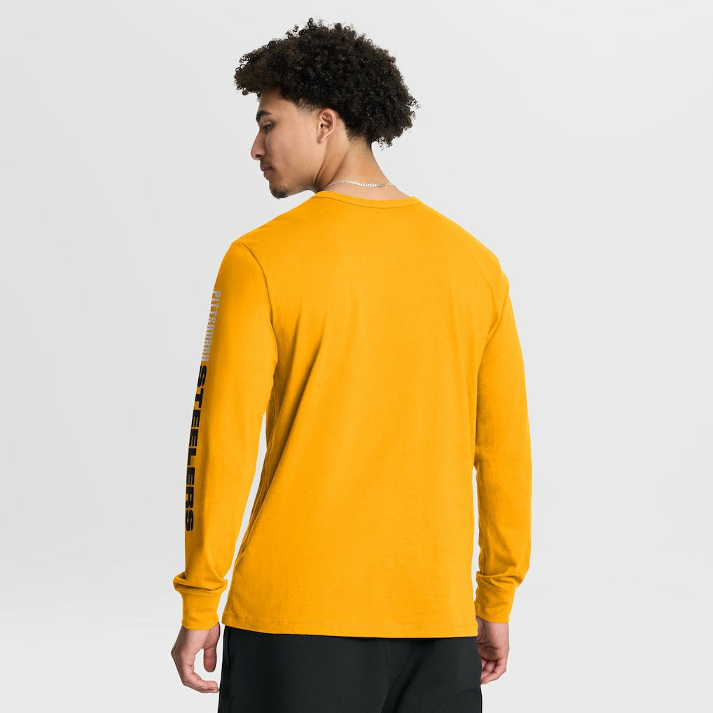 Pittsburgh Steelers Clock Management Legacy Long Sleeve T-Shirt Gold | Fanatics