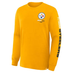 Pittsburgh Steelers Clock Management Legacy Long Sleeve T-Shirt Gold | Fanatics