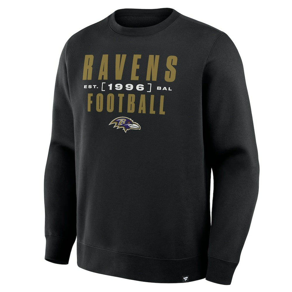 Baltimore Ravens Powerful Throw Legacy Pullover Sweatshirt Black | Fanatics