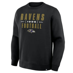 Baltimore Ravens Powerful Throw Legacy Pullover Sweatshirt Black | Fanatics