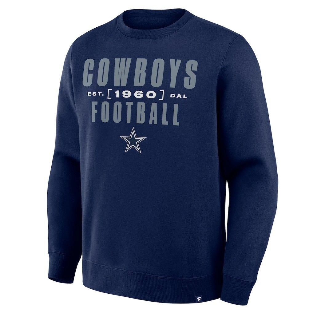 Dallas Cowboys Powerful Throw Legacy Sweatshirt Navy | Fanatics