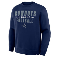 Dallas Cowboys Powerful Throw Legacy Sweatshirt Navy | Fanatics