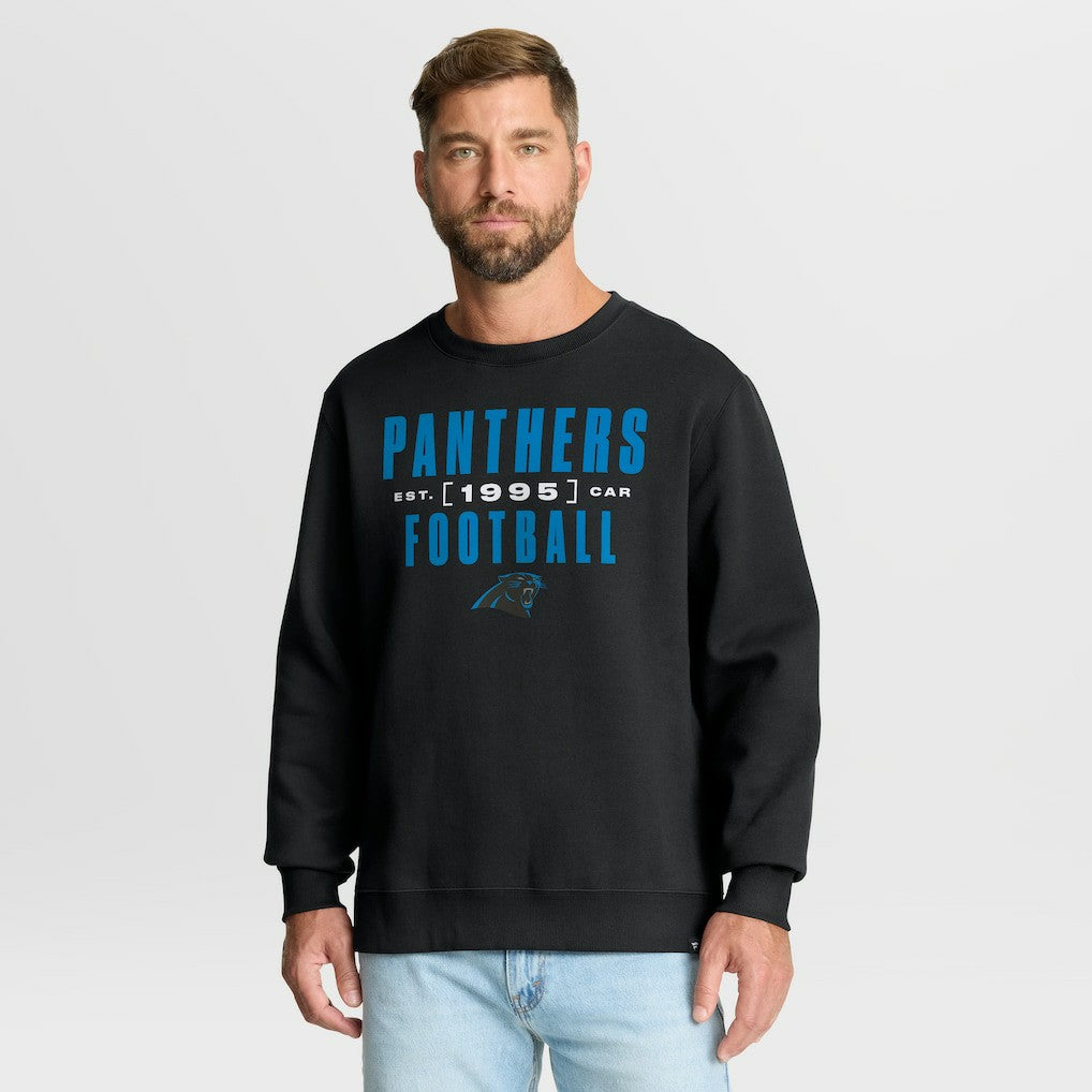 Carolina Panthers Powerful Throw Legacy Pullover Sweatshirt Black | Fanatics