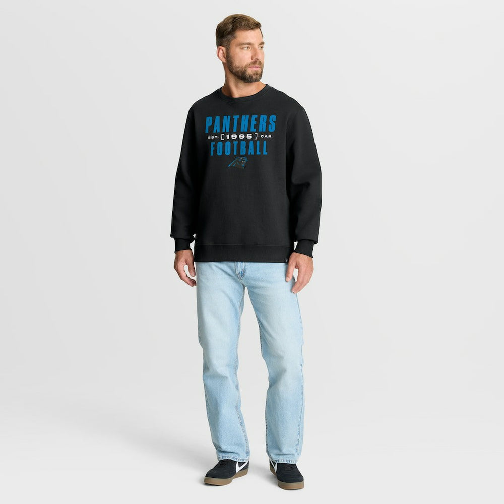 Carolina Panthers Powerful Throw Legacy Pullover Sweatshirt Black | Fanatics