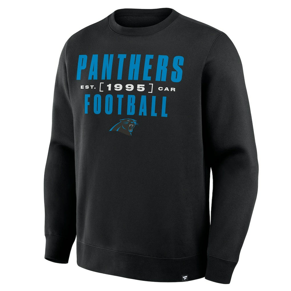 Carolina Panthers Powerful Throw Legacy Pullover Sweatshirt Black | Fanatics