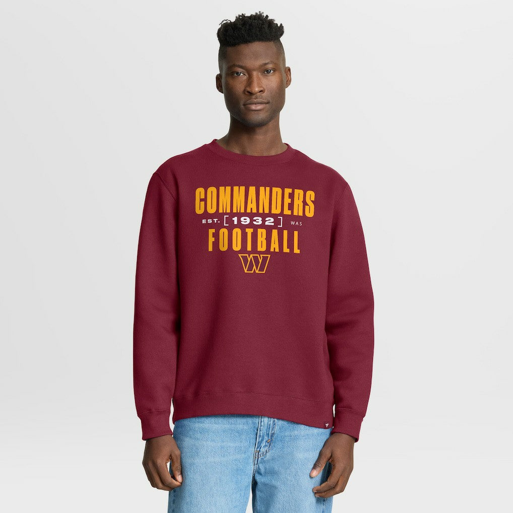 Washington Commanders Powerful Throw Legacy Pullover Sweatshirt Burgundy | Fanatics