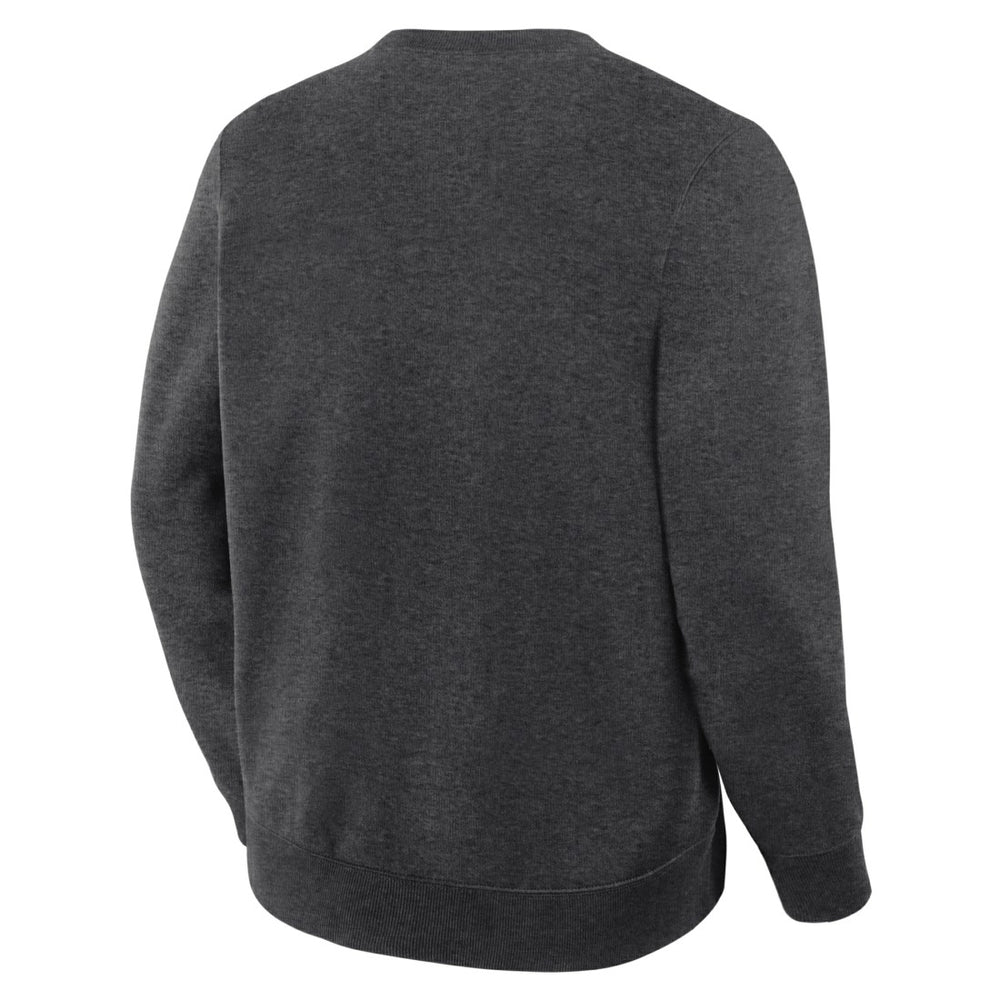 Tampa Bay Buccaneers Powerful Throw Legacy Pullover Sweatshirt Heather Pewter | Fanatics