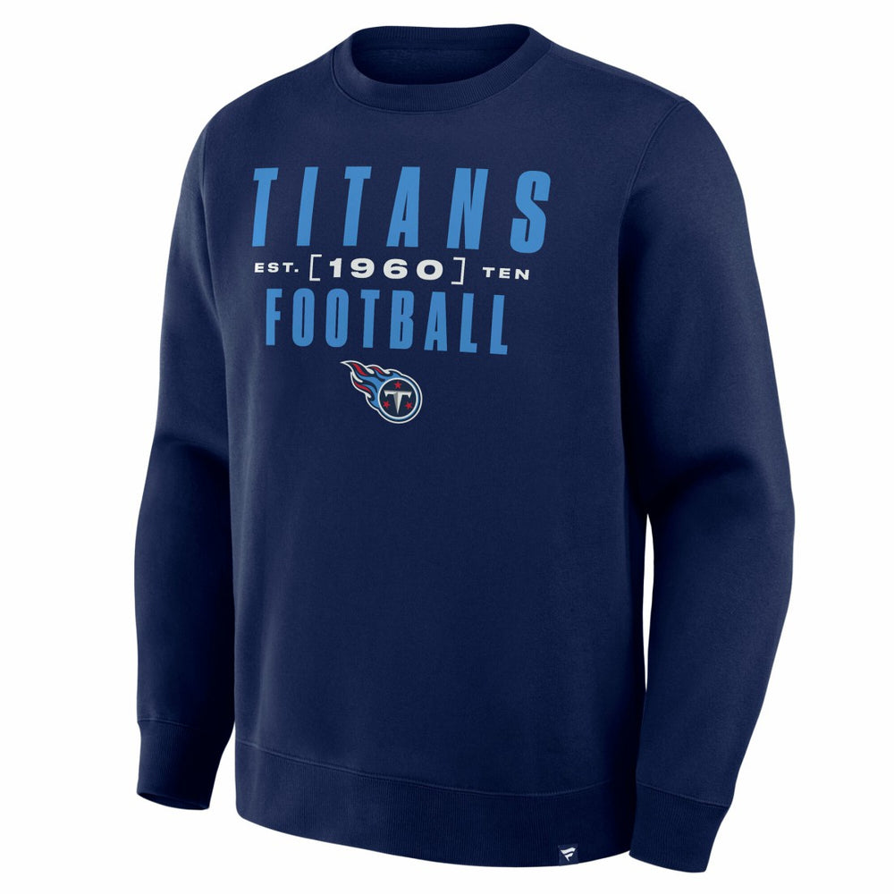 Tennessee Titans Powerful Throw Legacy Pullover Sweatshirt Navy | Fanatics