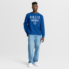 Indianapolis Colts Powerful Throw Legacy Pullover Sweatshirt Royal | Fanatics