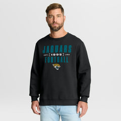 Jacksonville Jaguars Powerful Throw Legacy Pullover Sweatshirt Black | Fanatics