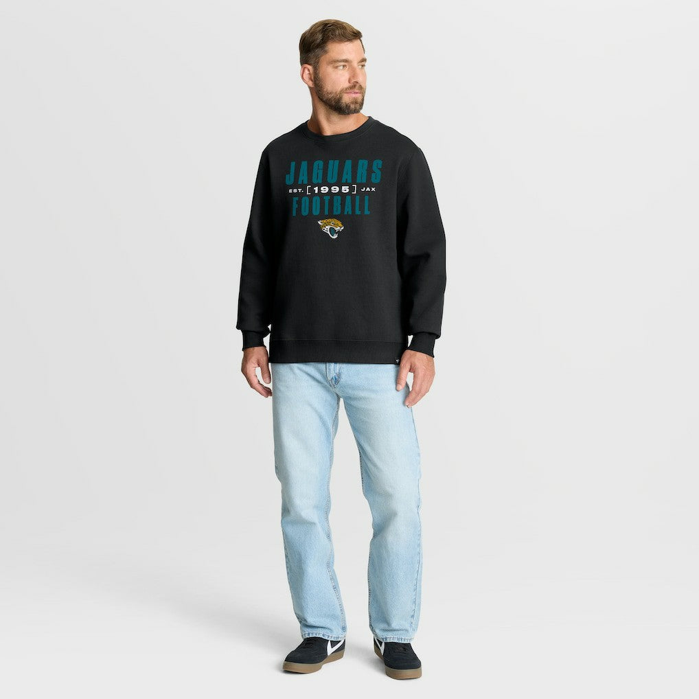 Jacksonville Jaguars Powerful Throw Legacy Pullover Sweatshirt Black | Fanatics