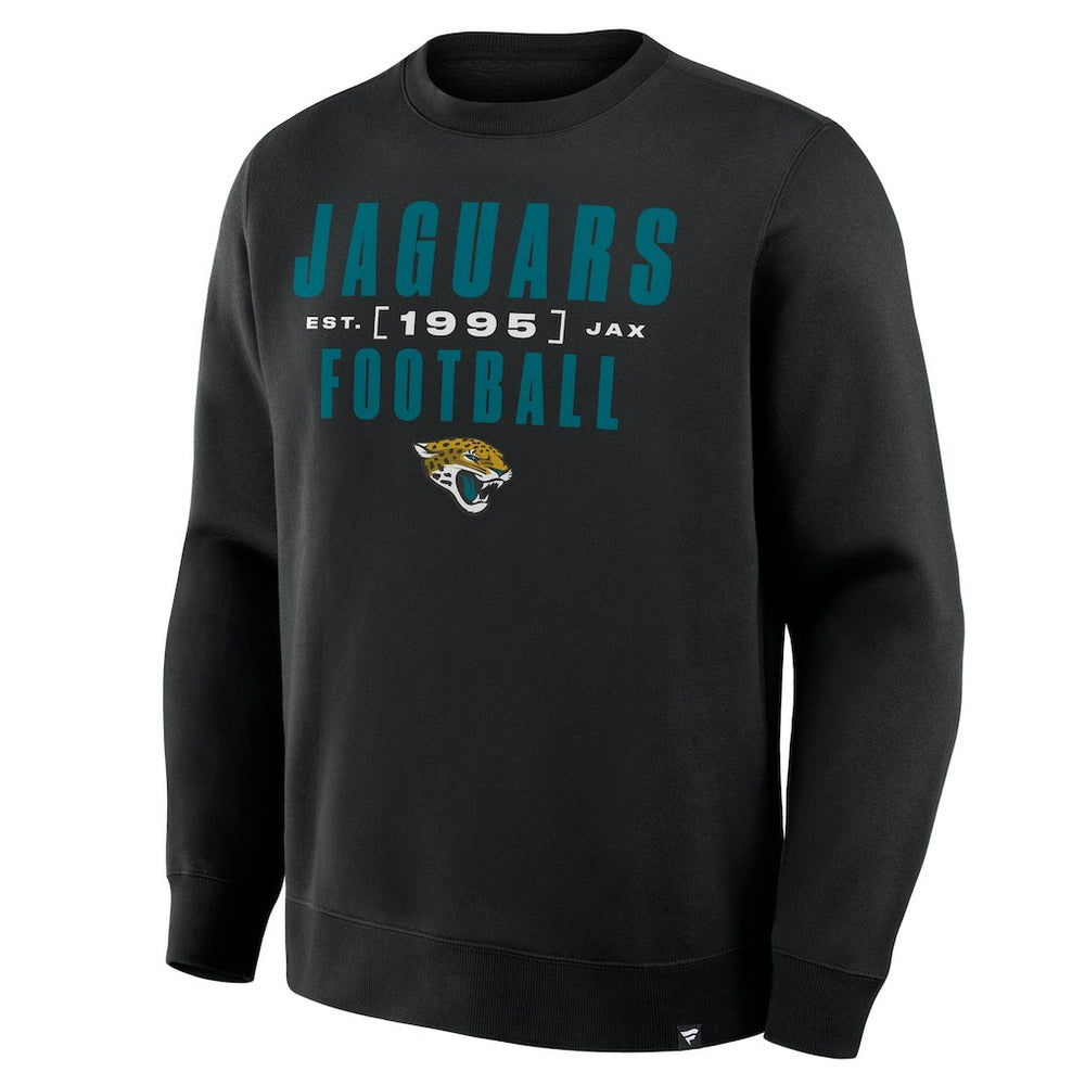 Jacksonville Jaguars Powerful Throw Legacy Pullover Sweatshirt Black | Fanatics