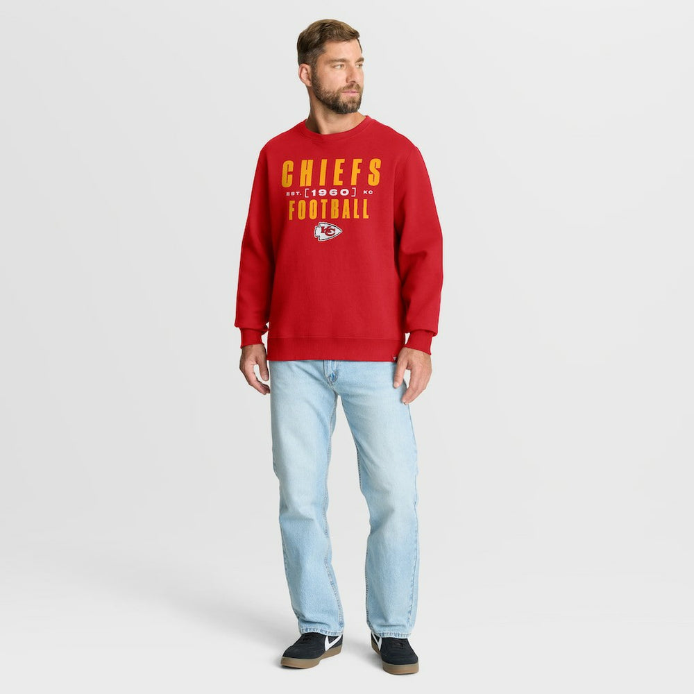 Kansas City Chiefs Powerful Throw Legacy Pullover Sweatshirt Red | Fanatics