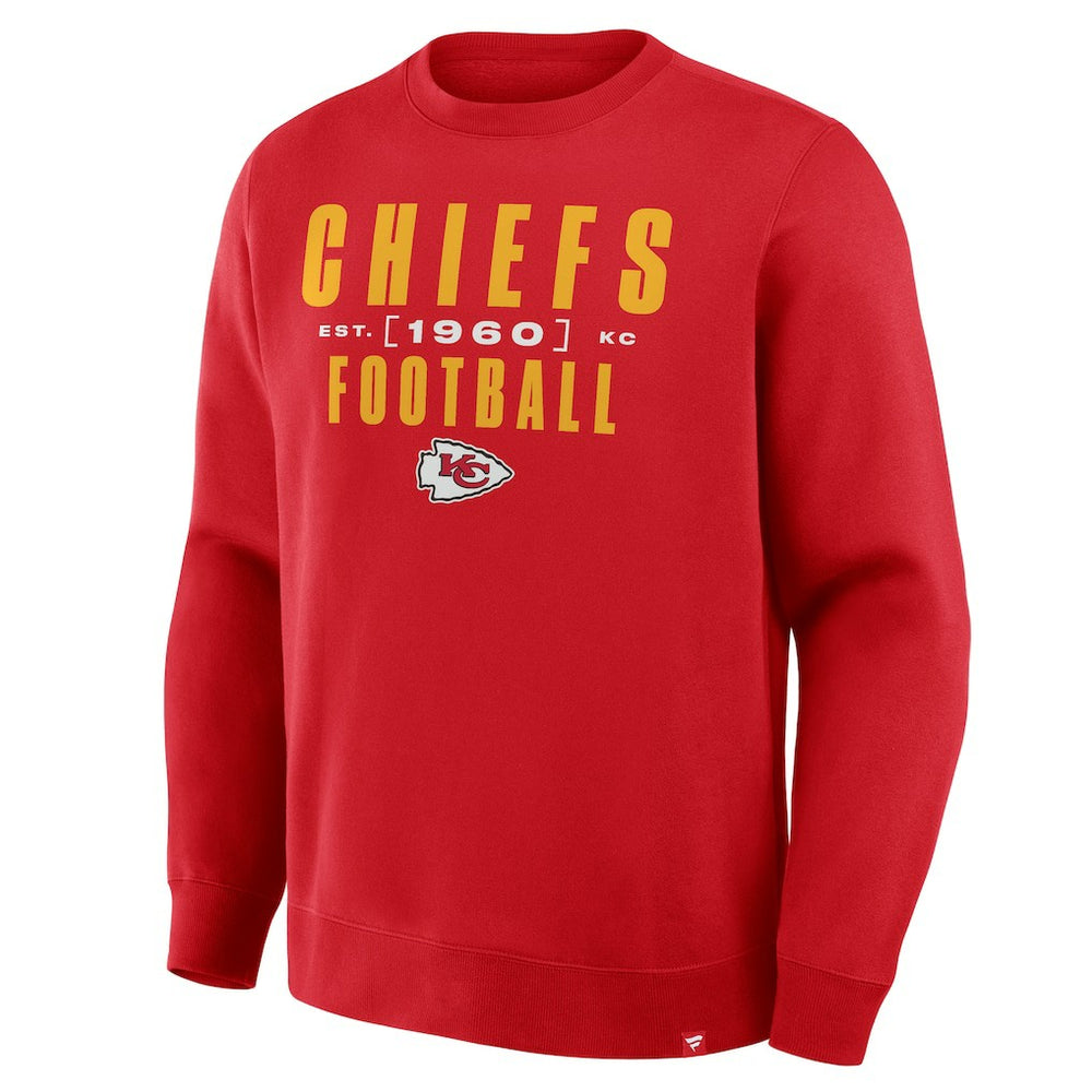 Kansas City Chiefs Powerful Throw Legacy Pullover Sweatshirt Red | Fanatics