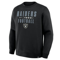 Las Vegas Raiders Powerful Throw Legacy Pullover Sweatshirt Black | Fanatics