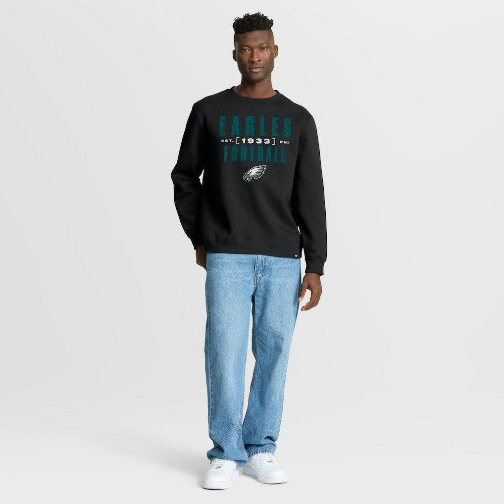 Philadelphia Eagles Powerful Throw Legacy Pullover Sweatshirt Black | Fanatics
