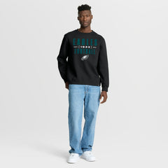 Philadelphia Eagles Powerful Throw Legacy Pullover Sweatshirt Black | Fanatics