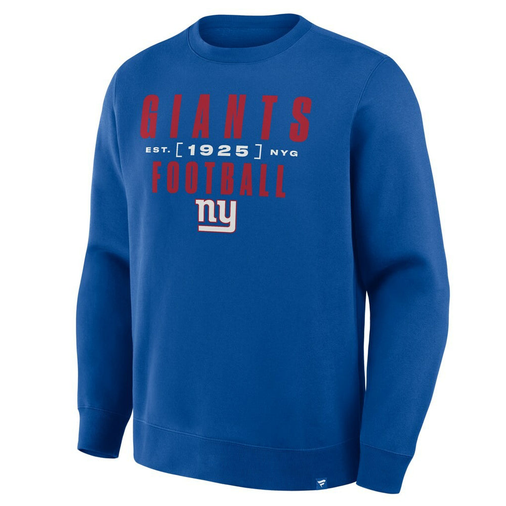New York Giants Powerful Throw Legacy Pullover Sweatshirt Royal | Fanatics