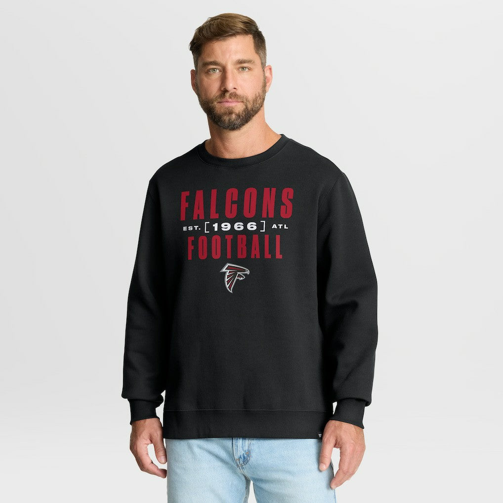 Atlanta Falcons Powerful Throw Legacy Pullover Sweatshirt Black | Fanatics