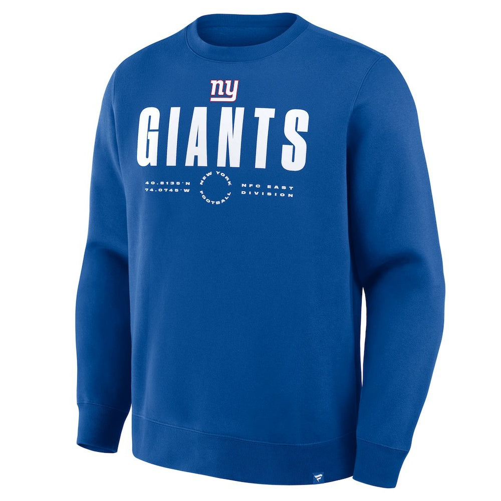 New York Giants Direct Handoff Legacy Pullover Sweatshirt Royal | Fanatics