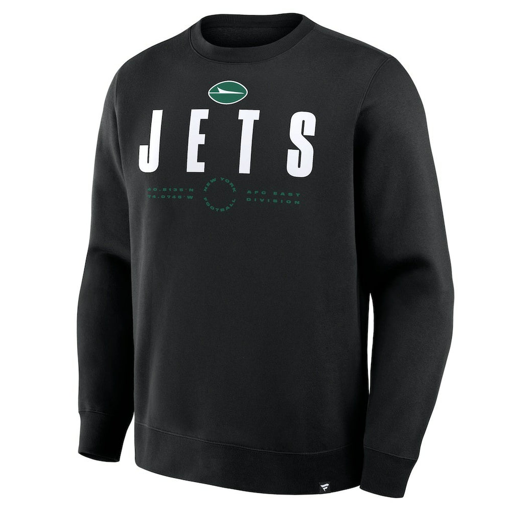 New York Jets Direct Handoff Legacy Pullover Sweatshirt Black | Fanatics
