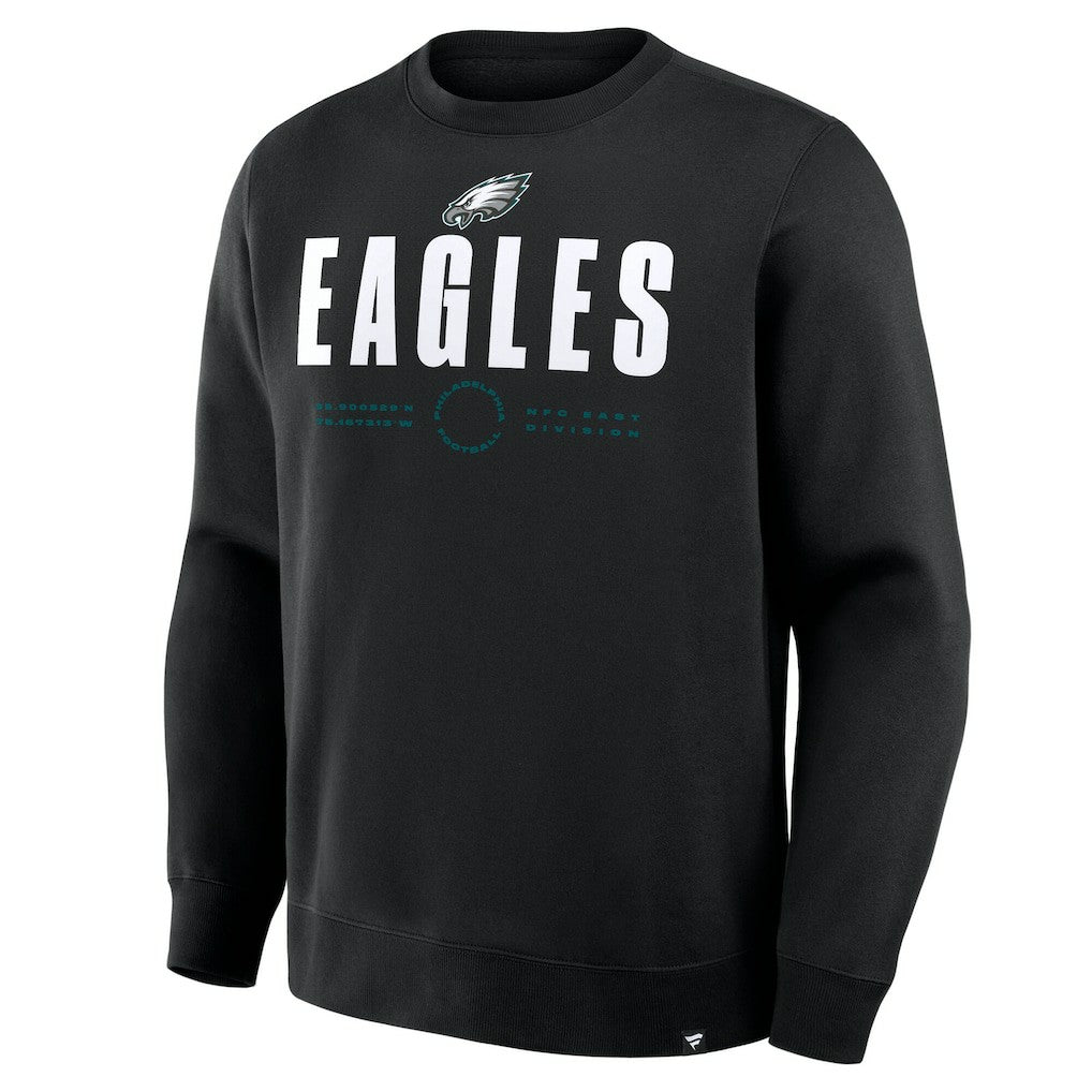 Philadelphia Eagles Direct Handoff Legacy Pullover Sweatshirt Black | Fanatics
