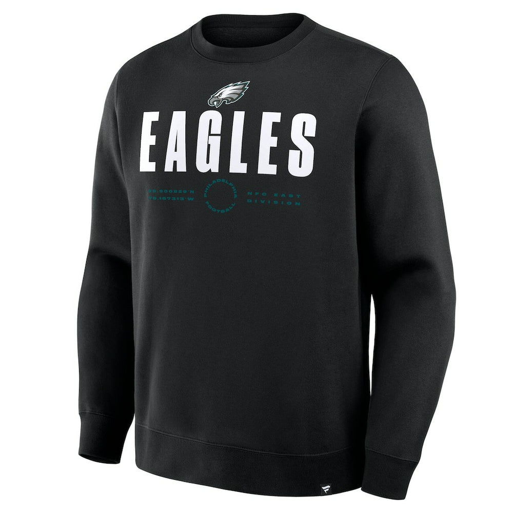 Philadelphia Eagles Direct Handoff Legacy Pullover Sweatshirt Black | Fanatics