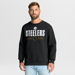 Pittsburgh Steelers Direct Handoff Legacy Pullover Sweatshirt Black | Fanatics