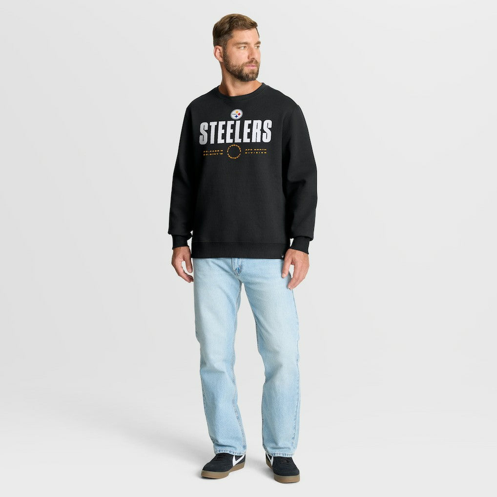 Pittsburgh Steelers Direct Handoff Legacy Pullover Sweatshirt Black | Fanatics