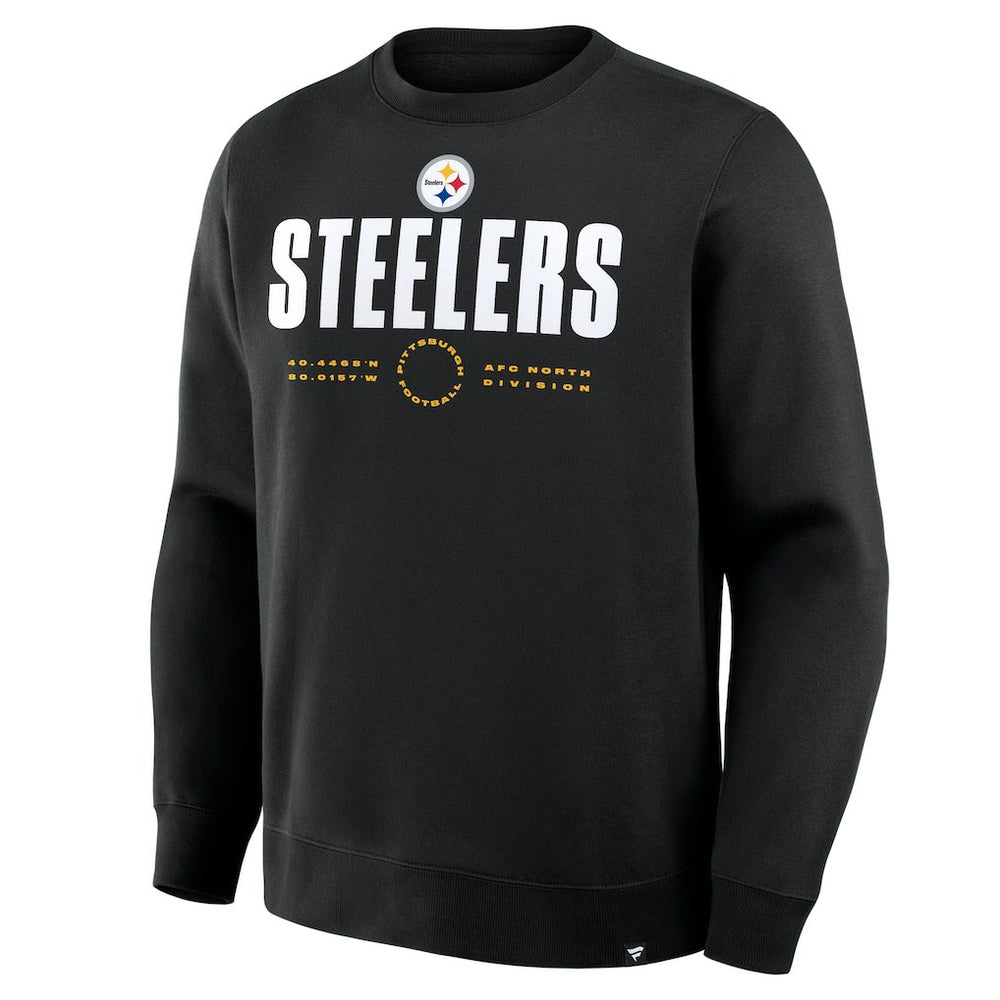 Pittsburgh Steelers Direct Handoff Legacy Pullover Sweatshirt Black | Fanatics