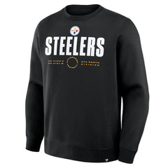 Pittsburgh Steelers Direct Handoff Legacy Pullover Sweatshirt Black | Fanatics
