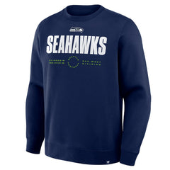 Seattle Seahawks Direct Handoff Legacy Pullover Sweatshirt College Navy | Fanatics