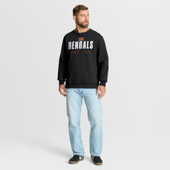 Cincinnati Bengals Direct Handoff Legacy Pullover Sweatshirt Black | Fanatics