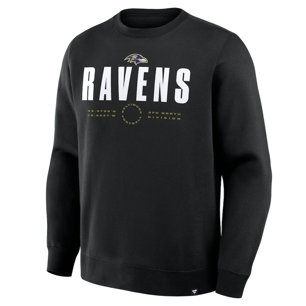 Baltimore Ravens Direct Handoff Legacy Pullover Sweatshirt Black | Fanatics