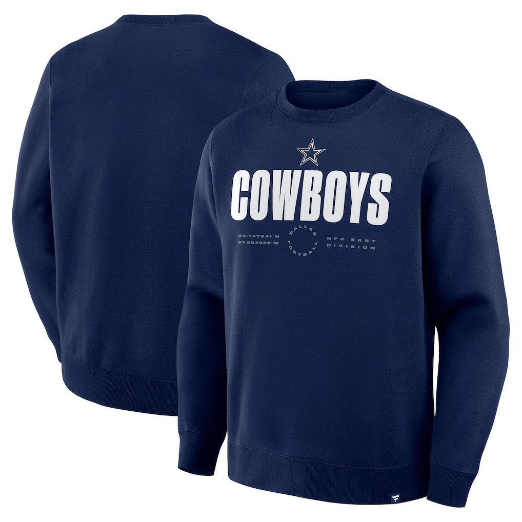 Dallas Cowboys Direct Handoff Legacy Pullover Sweatshirt Navy | Fanatics