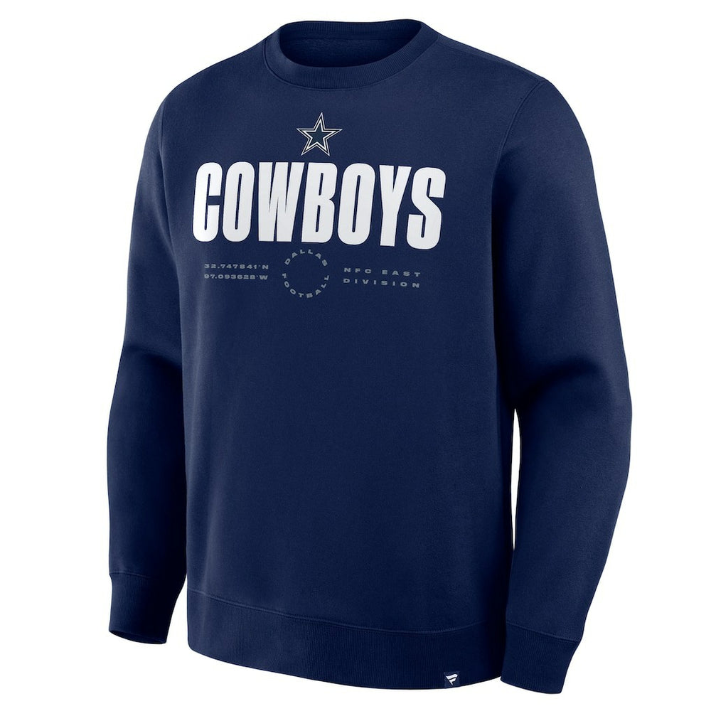 Dallas Cowboys Direct Handoff Legacy Pullover Sweatshirt Navy | Fanatics