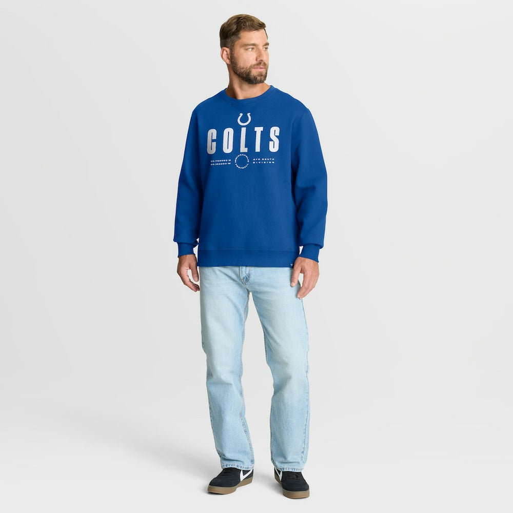 Indianapolis Colts Direct Handoff Legacy Pullover Sweatshirt Royal | Fanatics