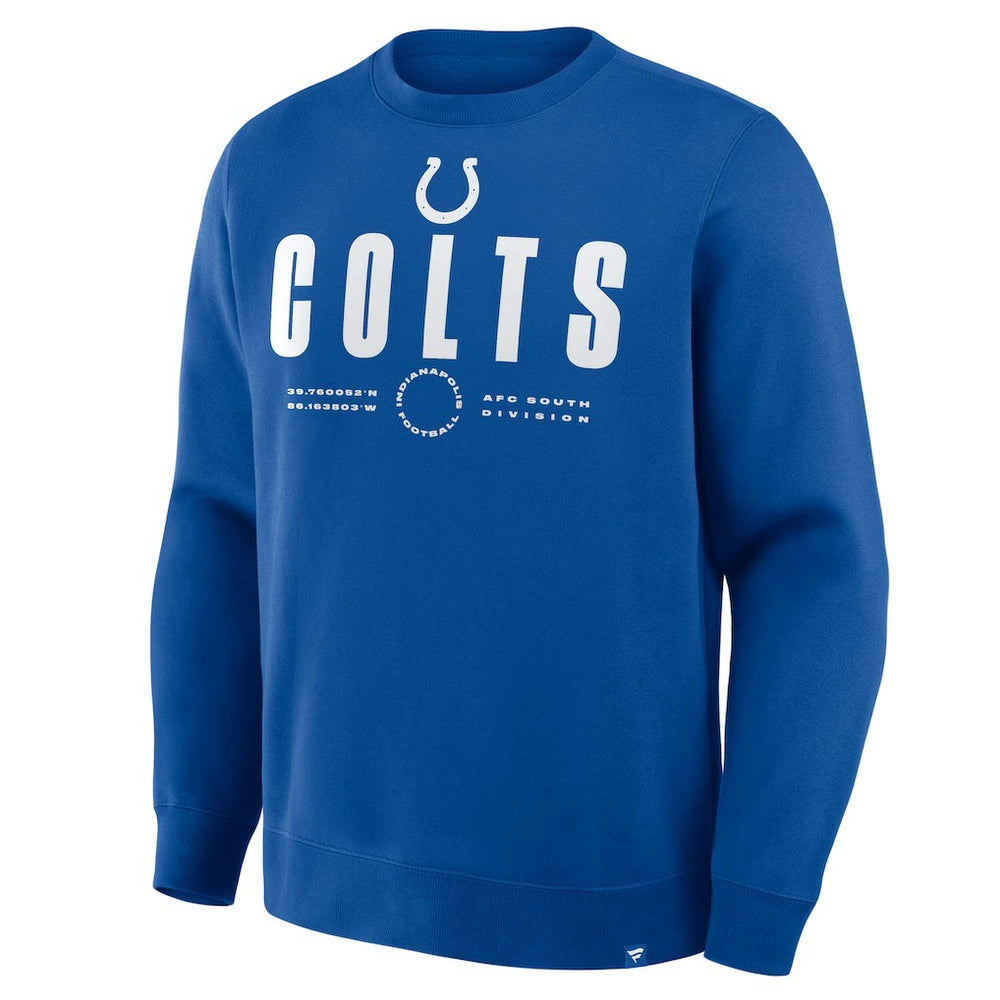 Indianapolis Colts Direct Handoff Legacy Pullover Sweatshirt Royal | Fanatics