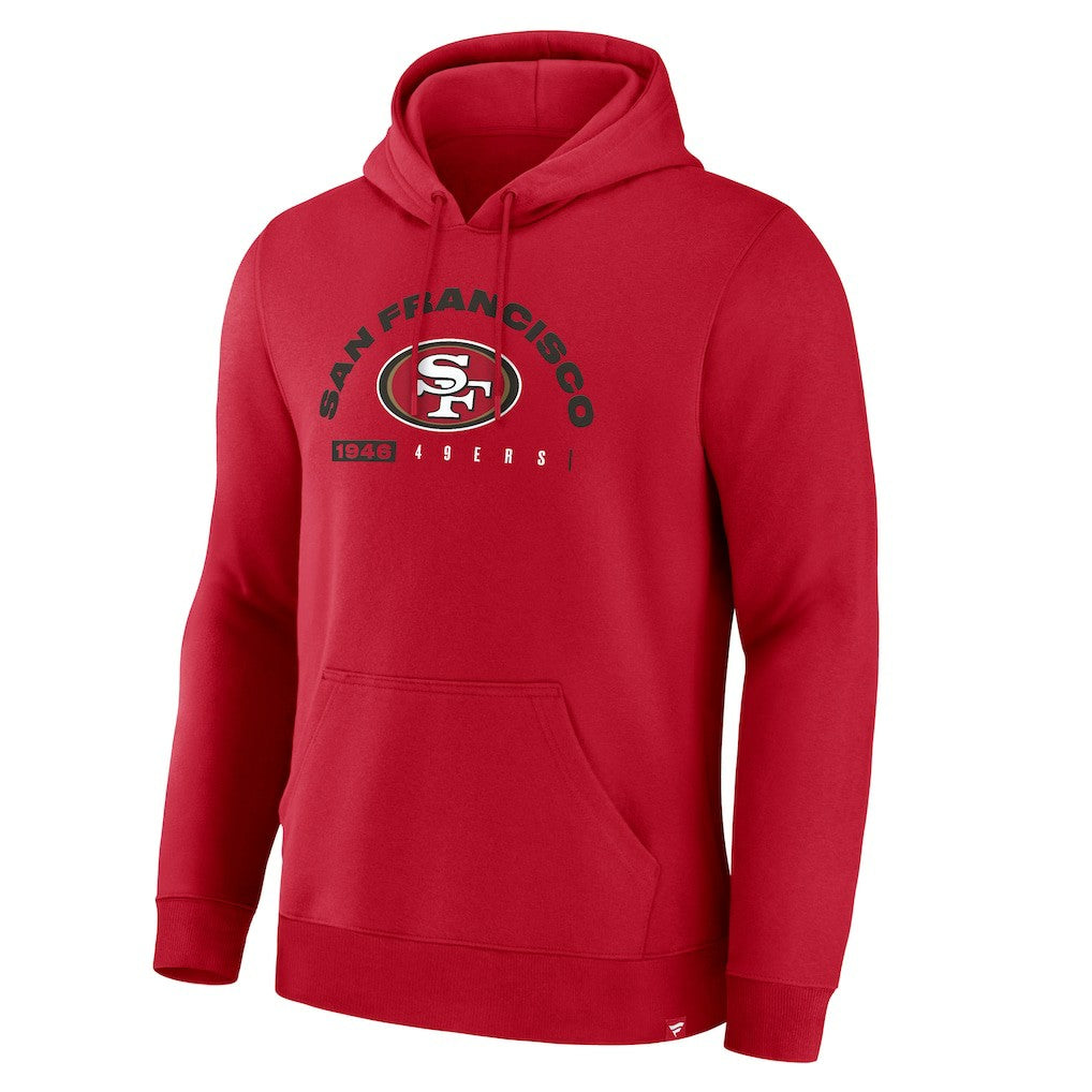 San Francisco 49ers Delay of Game Legacy Pullover Hoodie Scarlet | Fanatics